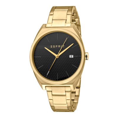 Esprit ES1G056M0075 Slice Gents Black Gold Mens Watch