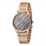 Esprit ES1L029M0065 E.ASY Grey Rosegold MB Ladies Watch