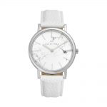 Sognatore Marble White Silver Ladies Watch / Mens Watch
